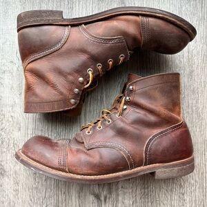 Red Wing Iron Ranger Leather Boots